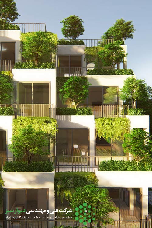 تراس سبز  استفاده از چمن طبیعی در تراس. آبیاری هوشمند برای حفظ کیفیت گیاهان . استفاده از امکانات دیوار سبز در فضای تراس. استفاده از بهترین متریال.